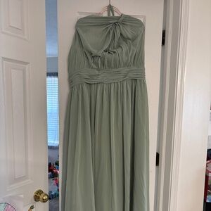 Green Bridesmaid Dress